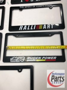 RALLIART, Number Plate Frame