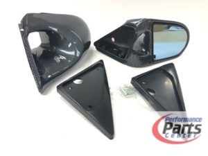 SPOON, Side Mirror (CF Look) - Mitsubishi EVO123