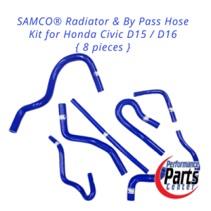 SAMCO® Radiator & By Pass Hose Kit for Honda Civic D15 / D16