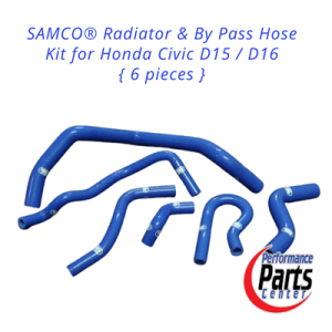 SAMCO® Radiator & By Pass Hose Kit for Honda Civic D15 / D16